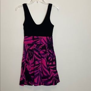 Express Black And Pink Sundress